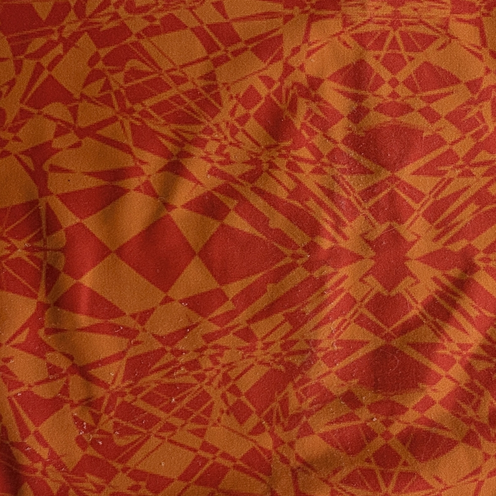 Adult Large Gymnastics Leotard - Orange & Pink - Picture 5 of 5